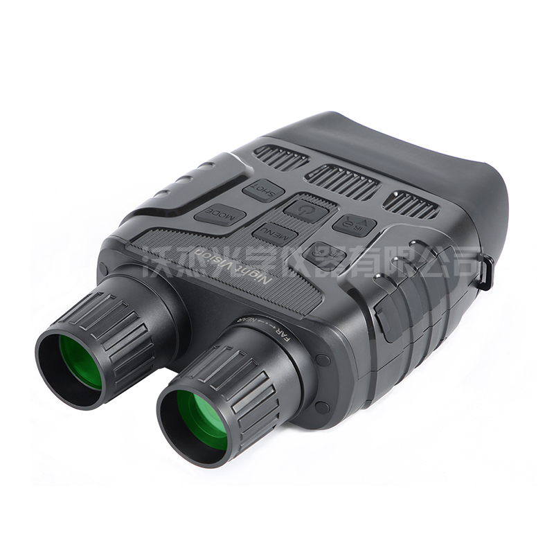 High resolution and high magnification night all-black-red outside digital hunting night vision instrument non-thermal 