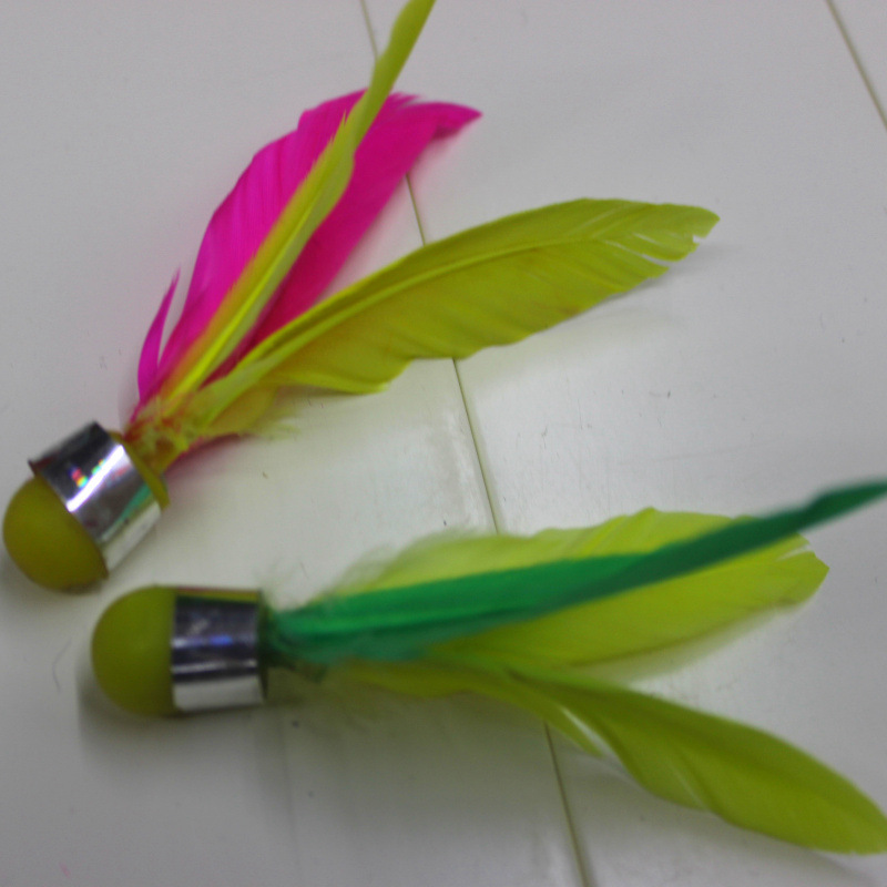 Manufacturer wholesales high elasticity badminton bat sanmao key ball bat special color Oxford ball
