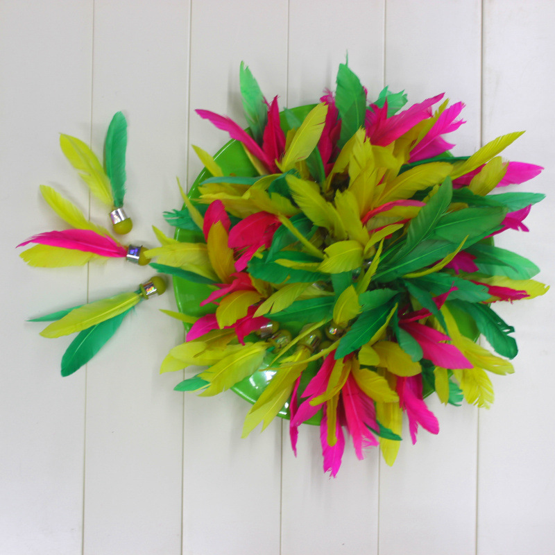 Manufacturer wholesales high elasticity badminton bat sanmao key ball bat special color Oxford ball