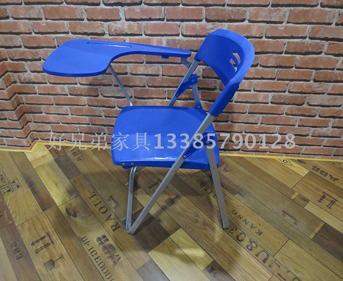 Plastic Folding Chair Home Office Meeting Portable Convenient Fashion with Small Table Seat with Writing Board Plastic Folding Chair Home Office Meeting Portable Convenient Fashion with Small Table Seat with Writing Board