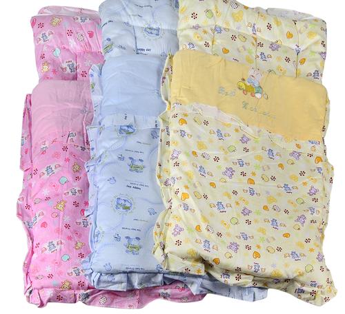 Fall/winter cotton spun cotton baby sleeping bag/embroidered padded quilt baby-proof sleeping bag