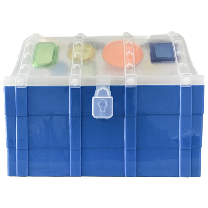 Amazon Hot Selling Diving Frog Jewelry Box Undersea Adventure Treasure Hunting Children's Swimming Pool Playing Water Treasure Chest Toys