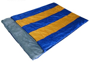 Unmoving, outdoor camping supplies-E12-3 envelope sleeping bags for two cotton sleeping bag
