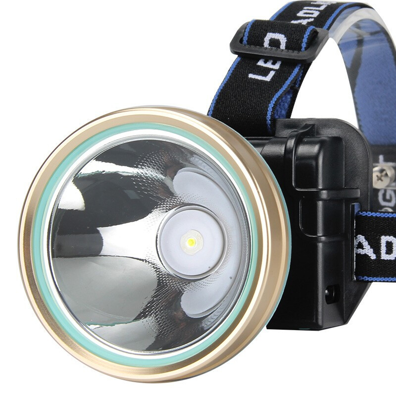 Led Strong Light Induction Headlamp Outdoor Hunting Lithium Battery Headlamp Probe Mine Head-Mounted Night Night Fish Luring Lamp
