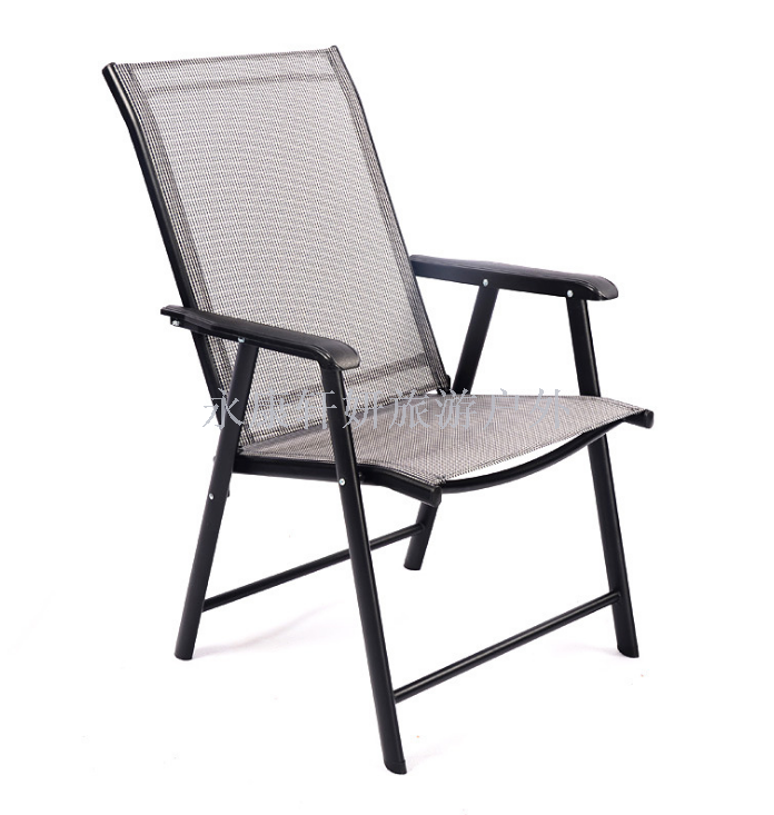 Teslin folding chair outdoor leisure folding chair balcony patio chair backrest chair beach chair lounge chair