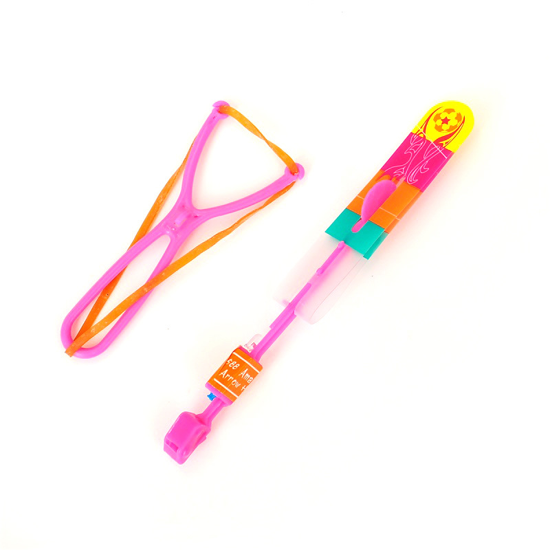 20 LED Light Flash Catapult Flying arrows Children&#039;s toys Round blue light Flashing whistle Catapult flying Fairies