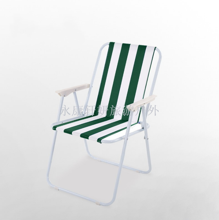 Outdoor folding beach chair spring chair folding chair camping chair backseat fishing chair leisure chair