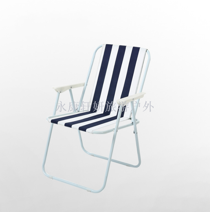 Outdoor folding beach chair spring chair folding chair camping chair backseat fishing chair leisure chair