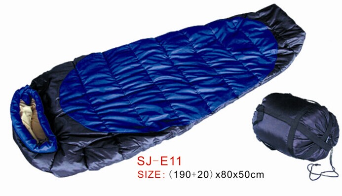 Unmoving, outdoor E11 thickened camping adult sleeping bag silk sleeping bag