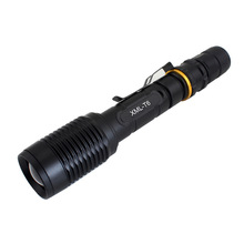 Tiger Hunting Power Torch Zoom Tube Telescopic Gift LED Flashlight Logo Cross-Border Hot Selling