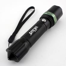 Tiger Hunting Power Torch Zoom Tube Telescopic Gift LED Flashlight Logo Cross-Border Hot Selling