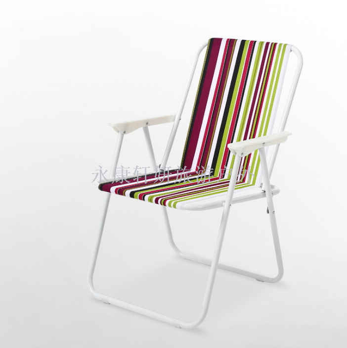Outdoor polyester-cotton beach chair spring chair leisure chair folding chair camping chair leisure chair fishing chair