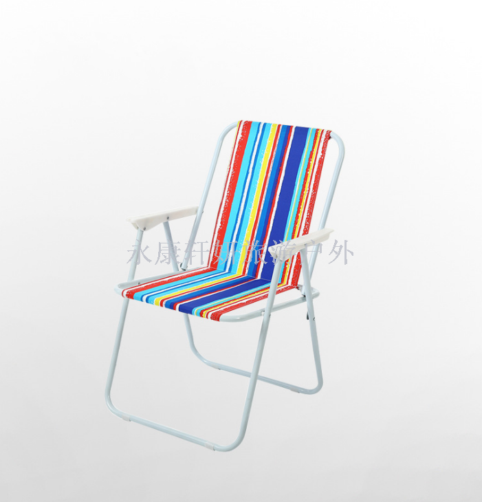 Outdoor polyester-cotton beach chair spring chair leisure chair folding chair camping chair leisure chair fishing chair