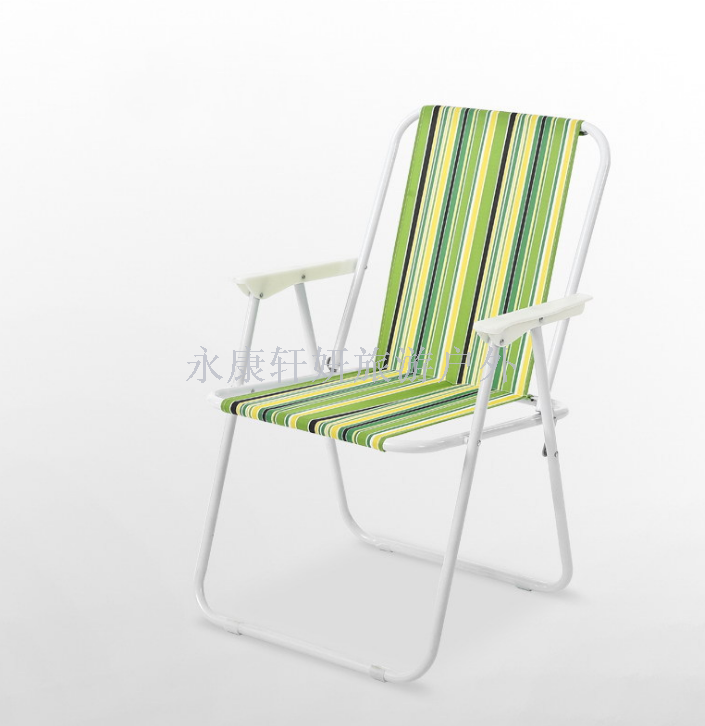 Outdoor polyester-cotton beach chair spring chair leisure chair folding chair camping chair leisure chair fishing chair