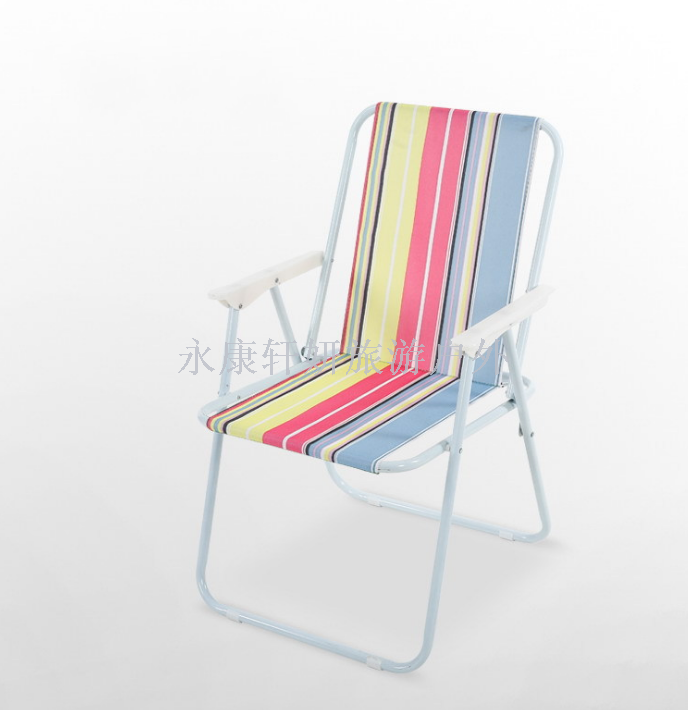 Outdoor polyester-cotton beach chair spring chair leisure chair folding chair camping chair leisure chair fishing chair