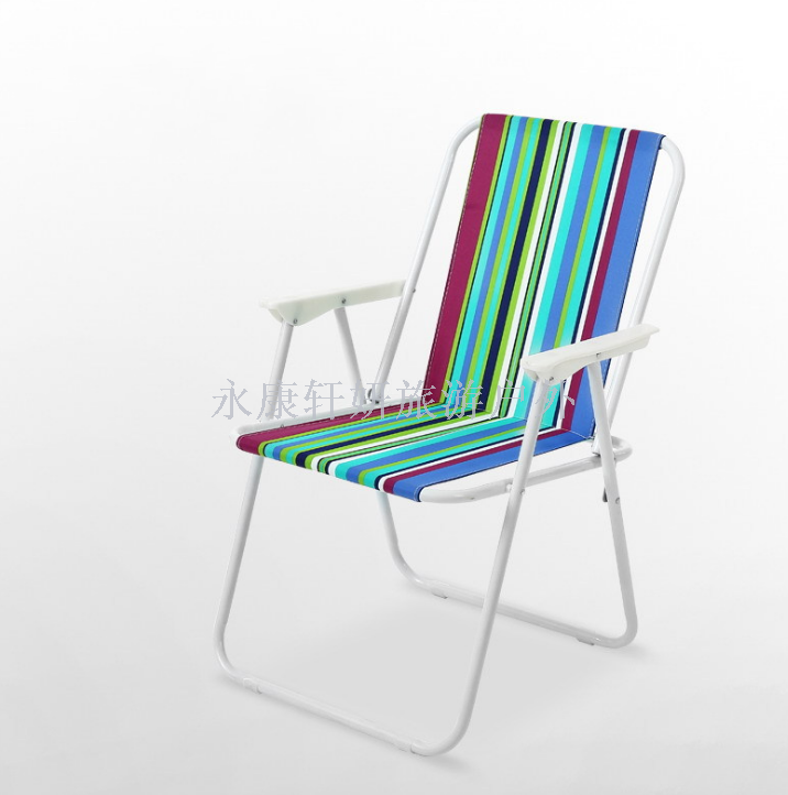 Outdoor polyester-cotton beach chair spring chair leisure chair folding chair camping chair leisure chair fishing chair