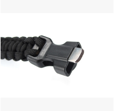 Seven core umbrella rope weaving survival whistle flint compass umbrella rope bracelet survival bracelet outdoor supplies