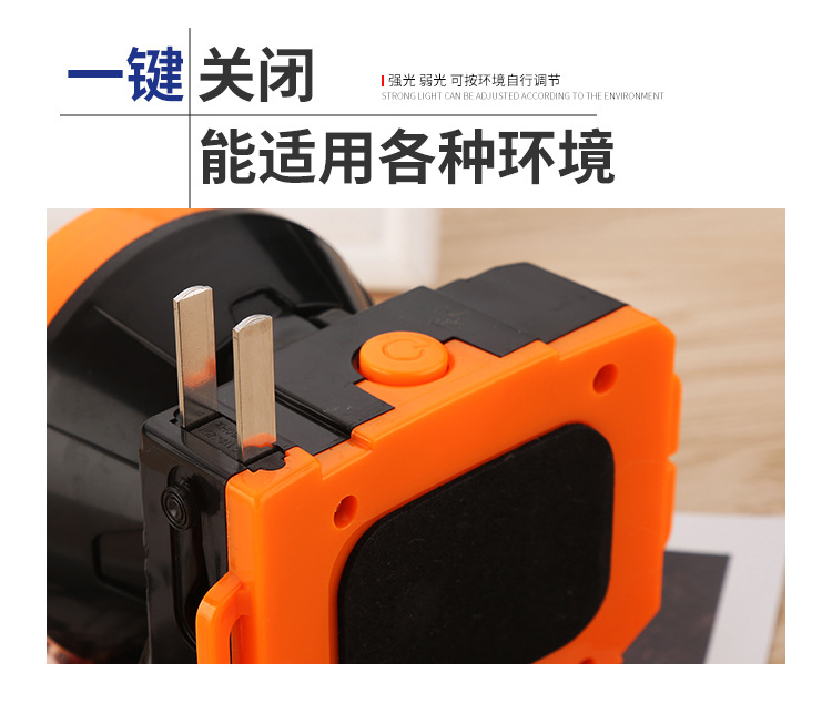 BA Yuan LED Headlight Strong Light Hunting Miner's Lamp Night Fish Luring Lamp Spotlight Rechargeable Long-Range Flashlight Wholesale