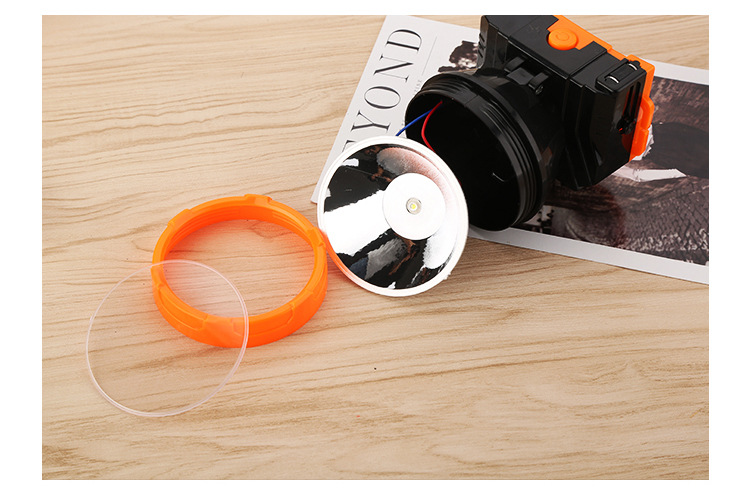 BA Yuan LED Headlight Strong Light Hunting Miner's Lamp Night Fish Luring Lamp Spotlight Rechargeable Long-Range Flashlight Wholesale