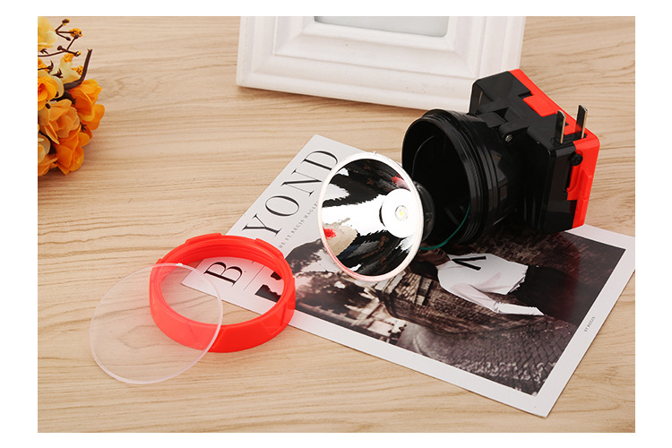 BA Yuan LED Headlight Strong Light Hunting Miner's Lamp Night Fish Luring Lamp Spotlight Rechargeable Long-Range Flashlight Wholesale