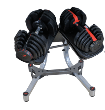 Adjustable dumbbell rack outlet