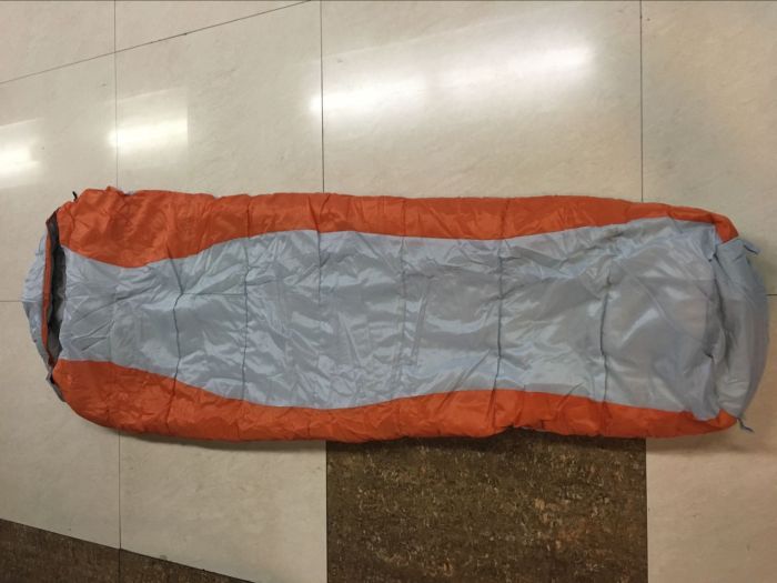 Adult mummy sleeping bag