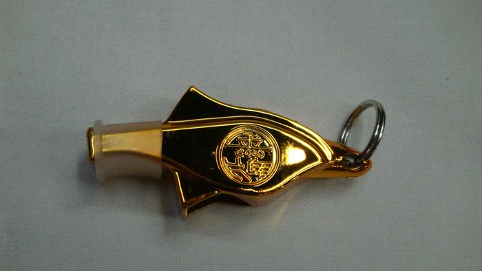 Gold Dolphin outdoor survival whistle referee whistle whistle electroplating silver first aid/lifeguard whistle whistle whistle