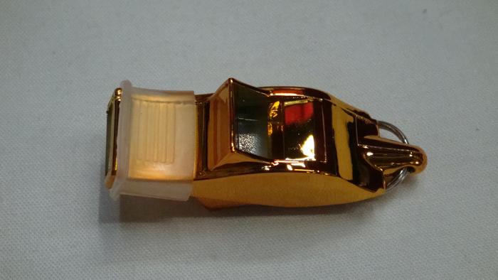 Gold Dolphin outdoor survival whistle referee whistle whistle electroplating silver first aid/lifeguard whistle whistle whistle