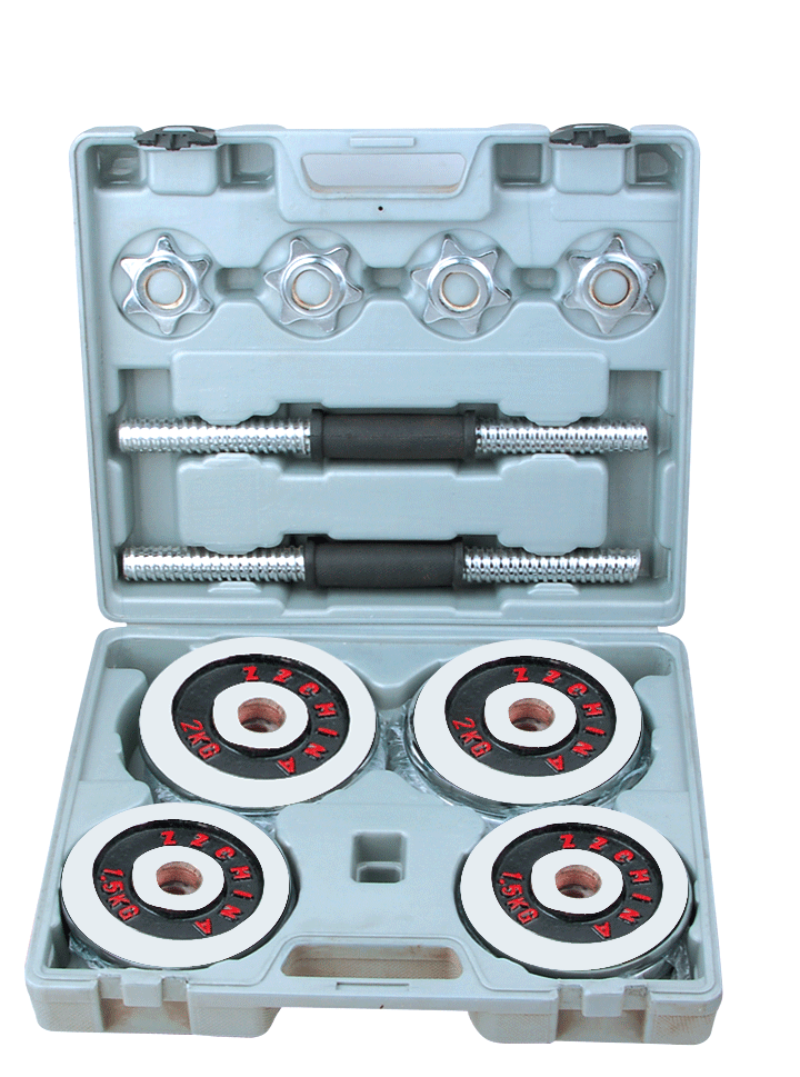 Scarlet plating boxed dumbbell wholesale price