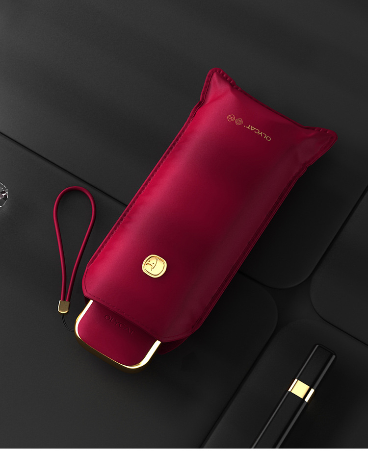 Olycat Ouli Cat Vinyl Sun Umbrella Small Portable Sun Umbrella UV-Proof Female Umbrella Flat Five-Fold Umbrella Olycat Ouli Cat Vinyl Sun Umbrella Small Portable Sun Umbrella UV-Proof Female Umbrella Flat Five-Fold Umbrella