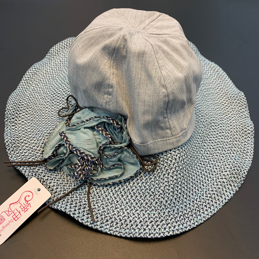 New Ruffled Sun Hat UV-Proof Straw Hat Outdoor Sun Hat Dignified Goddess Hat Sun Hat New Ruffled Sun Hat UV-Proof Straw Hat Outdoor Sun Hat Dignified Goddess Hat Sun Hat