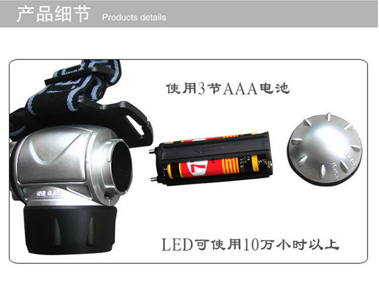 21LED strong baldheaded light riding fishing hunting mining light camping outdoor 7 battery long range lighting camp headlight