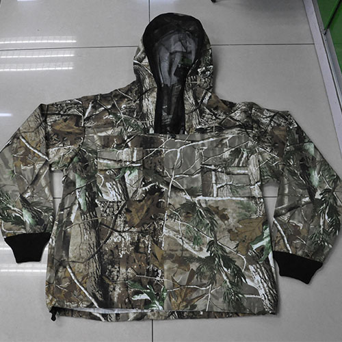 Bionic outdoor clothing outdoor fishing Hat Bionic suits for mosquito hunting camouflage cotton