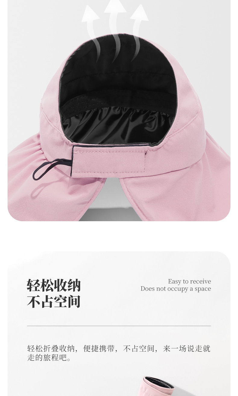 Summer Double Layer Bucket Hat Female Air Top Sun Protection Hat Vinyl Coating Outdoor UV-Proof Foldable Sun Hat Summer Double Layer Bucket Hat Female Air Top Sun Protection Hat Vinyl Coating Outdoor UV-Proof Foldable Sun Hat