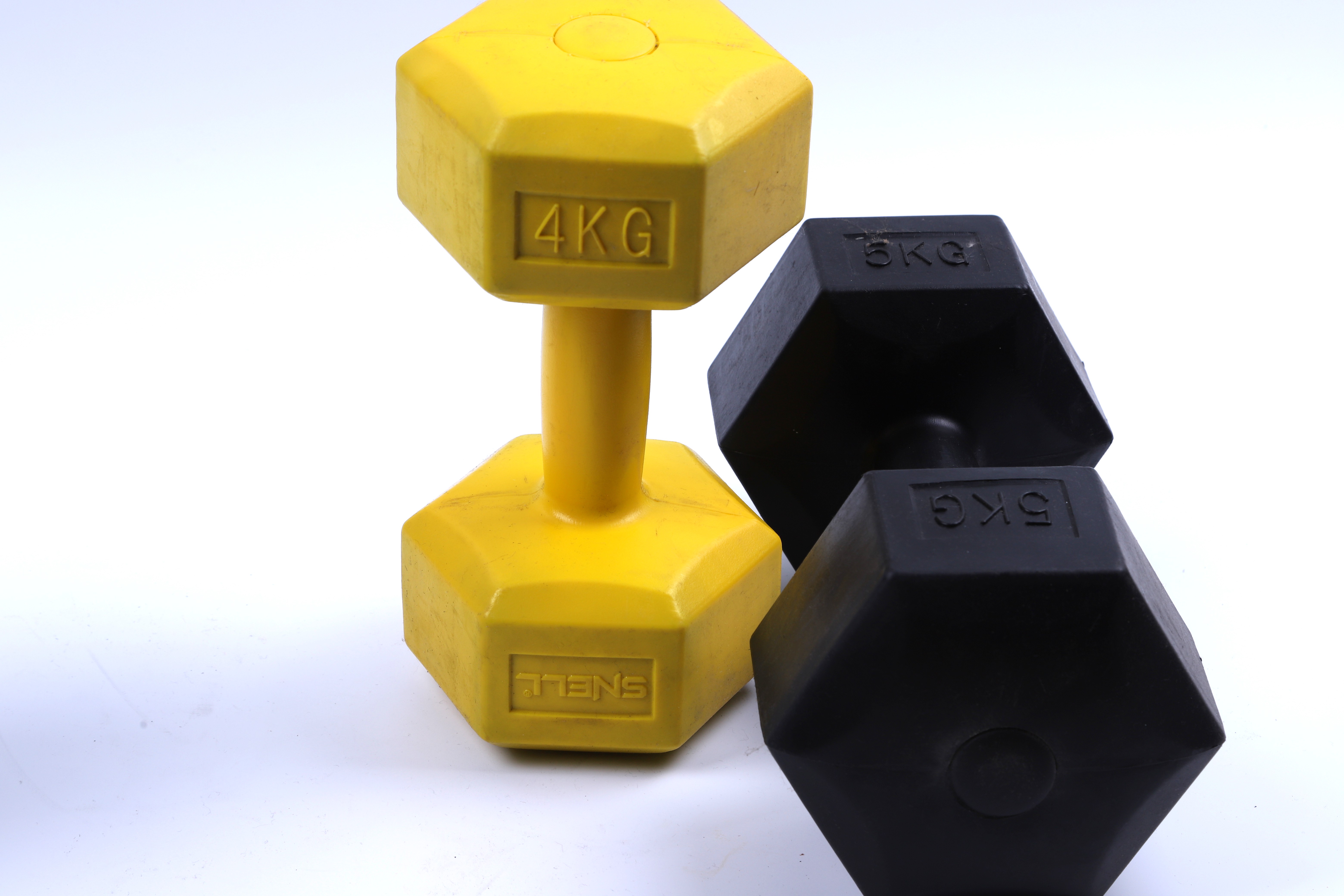 Weightlifting Fitness Dumbbell Environmental Protection Hexagonal Dumbbell Sporting Goods