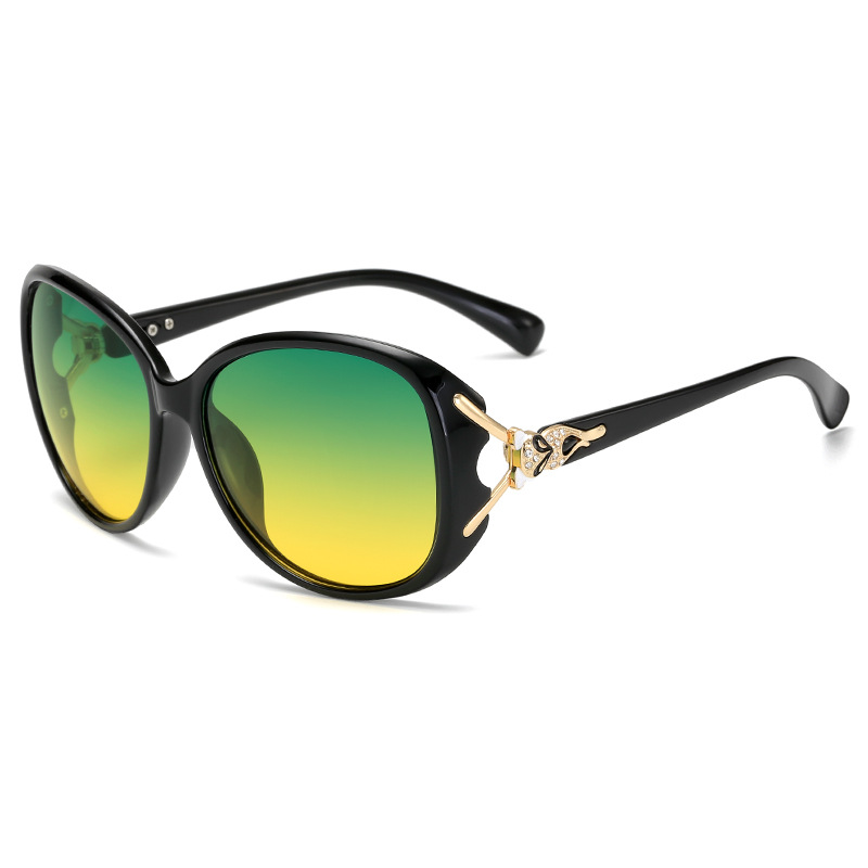 Factory New Fox Head Diamond Polarized 8842 Sunglasses Women&#039;s Fashionable Sunglasses UV-Proof Sunglasses