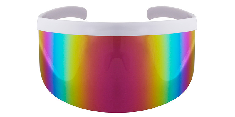 One-Piece Oversized Lens Privacy Anti-Foam Protective Sunglasses Fashion Outdoor UV-Proof Sunglasses