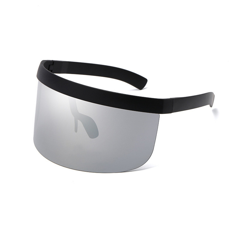 One-Piece Oversized Lens Privacy Anti-Foam Protective Sunglasses Fashion Outdoor UV-Proof Sunglasses