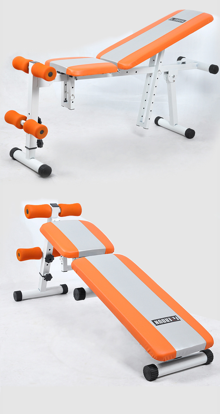 Fly's home multi-function supine Board up small birds dumbbell bench fitness Chair fitness equipment