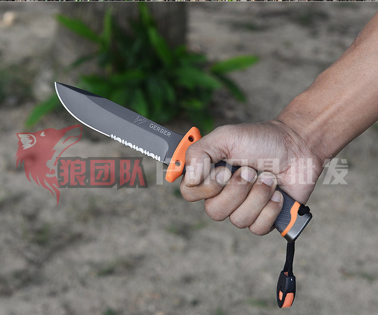 Tactical High Hardness Straight Knife Field Survival Collection SelfDefense Portable Knife Outdoor Knife Fishing Knife