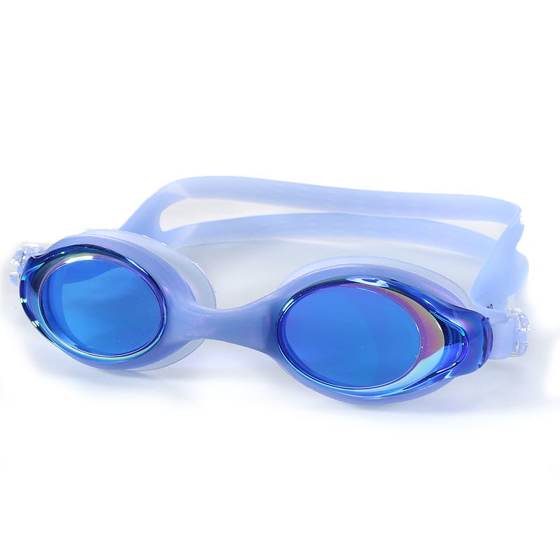 Zhou chalky goggles high grade silicone waterproof fog-proof swimming goggles hd men&#039;s and women&#039;s high strength swimming goggles