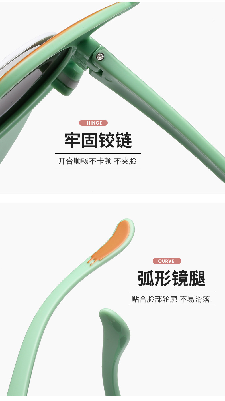 2021 New Fashion Cartoon Fox Flip Children's Sunglasses Outdoor UV-Proof Polarized Silicone 2021 New Fashion Cartoon Fox Flip Children's Sunglasses Outdoor UV-Proof Polarized Silicone