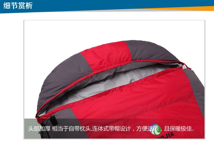 Envelopes down sleeping bags-adult outdoor thickened senior ultralight warm down sleeping bag down sleeping bags