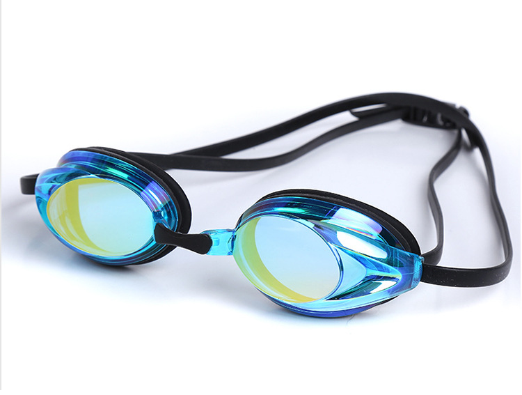 Dazzle color high - definition anti - fog electroplating silicone swimming goggles adult competition goggles competition mirror manufacturers direct sale Dazzle color high - definition anti - fog electroplating silicone swimming goggles adult competition goggles competition mirror manufacturers direct sale