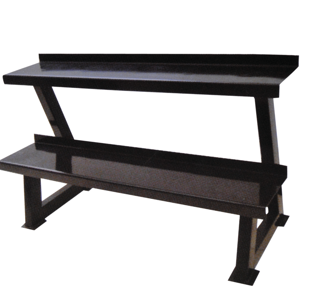 Two tier dumbbell bench and inexpensive