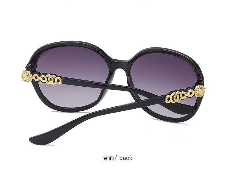 Korean Style New Fashion Large Rim Women's Sunglasses Vintage Sunshade Oval Frame Sunglasses UV-Proof Modern Glasses Korean Style New Fashion Large Rim Women's Sunglasses Vintage Sunshade Oval Frame Sunglasses UV-Proof Modern Glasses