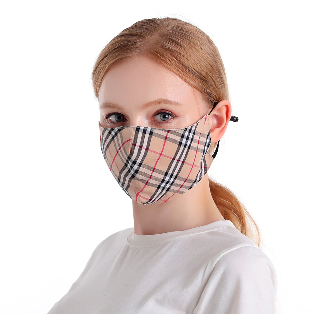 Cotton Mask Dustproof and Breathable Thin UV-Proof Three-Dimensional Cotton Face Cover Washable Full Face