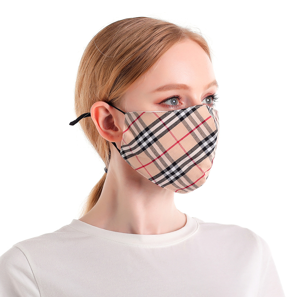Cotton Mask Dustproof and Breathable Thin UV-Proof Three-Dimensional Cotton Face Cover Washable Full Face