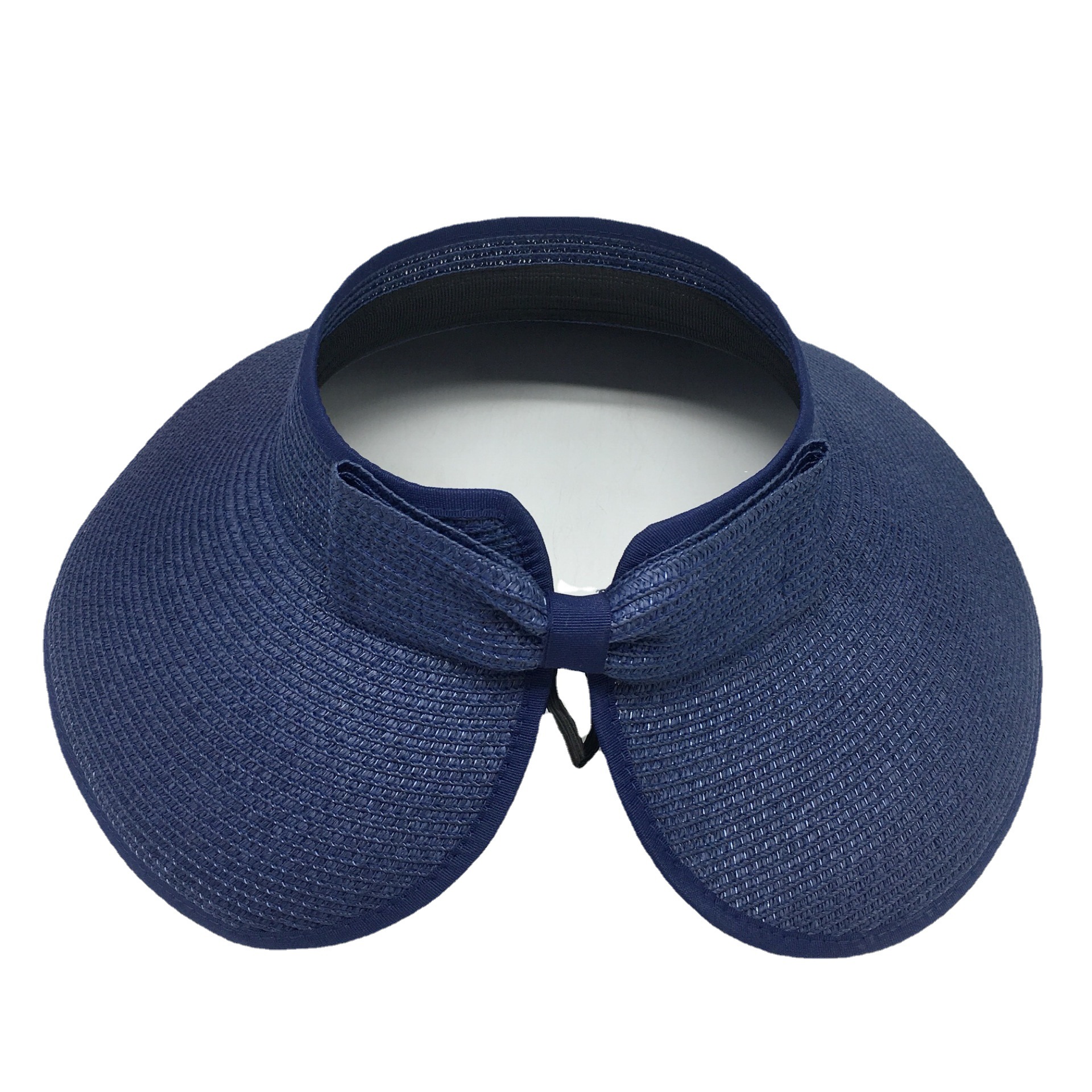 Hat Female Summer Big Brim Sun-Proof Straw Hat Sun Protection UV Protection Visor Cap Foldable Beach Trip Straw Hat