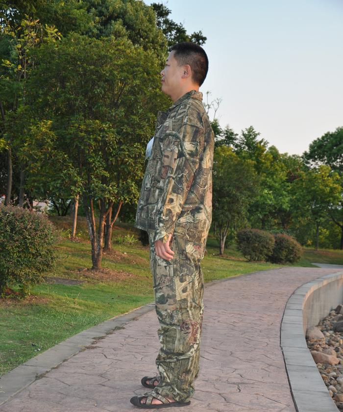 Bionic Camo hunting clothing outdoors clothing suit forest Camo suit outdoor survival suits